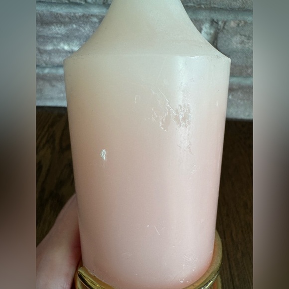 Vintage Partylite Candle with Fine Brass Coil Holder - Picture 6 of 6